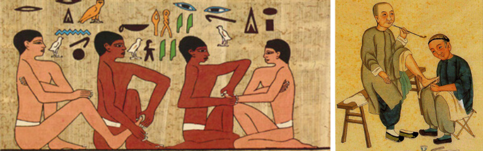 Histoire de la réflexologie